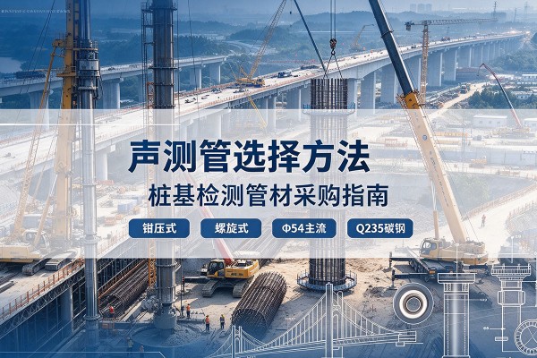 沙河口声测管选型标准