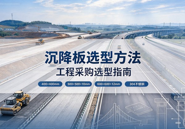 沙河口沉降板选择方法