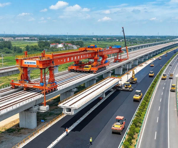 沙河口公路建设